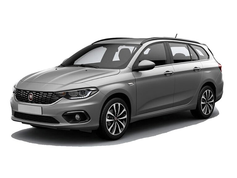 Silver Fiat Tipo Station Wagon rental car